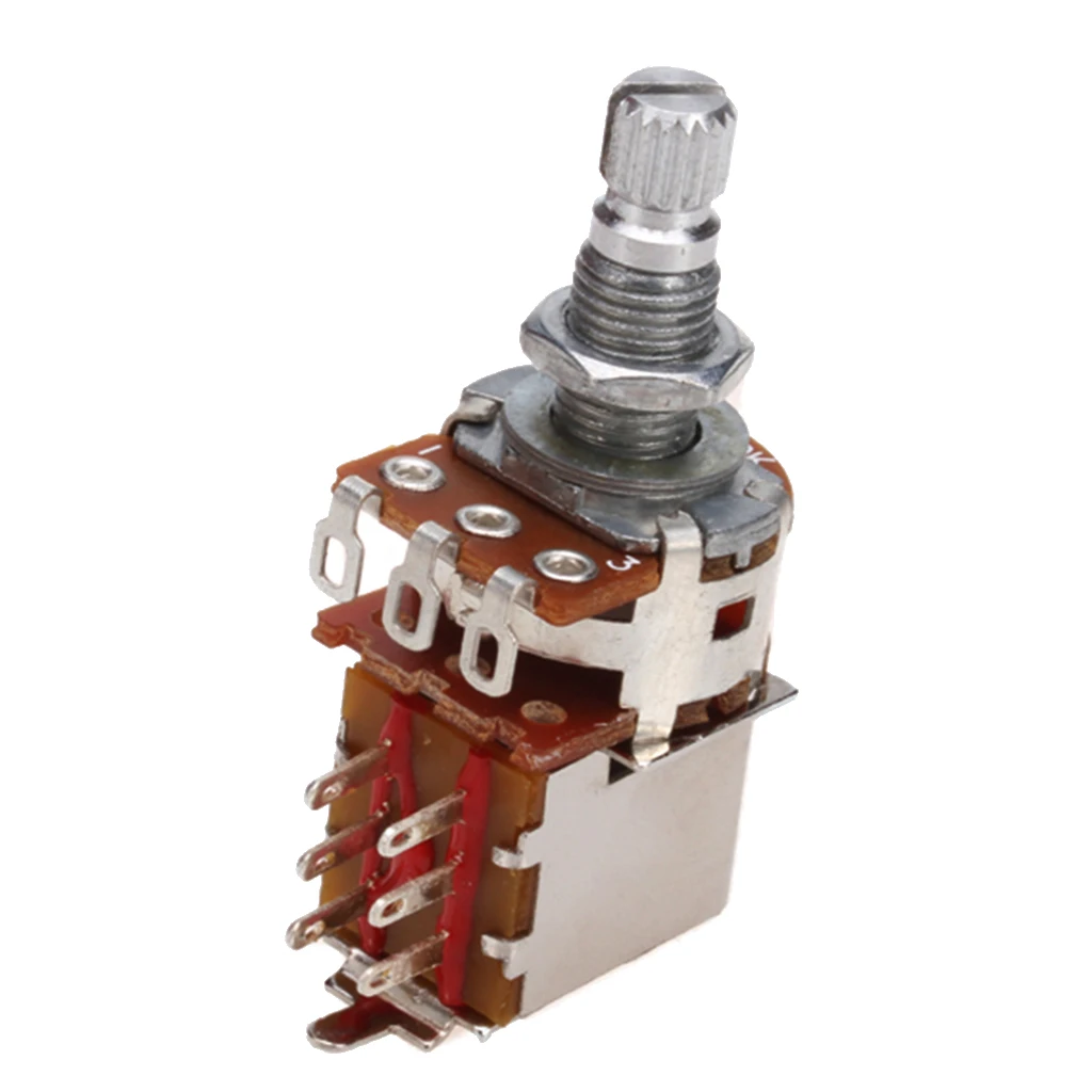 

A500k Push Pull Guitar Control Pot Potentiometer Musical Instrument