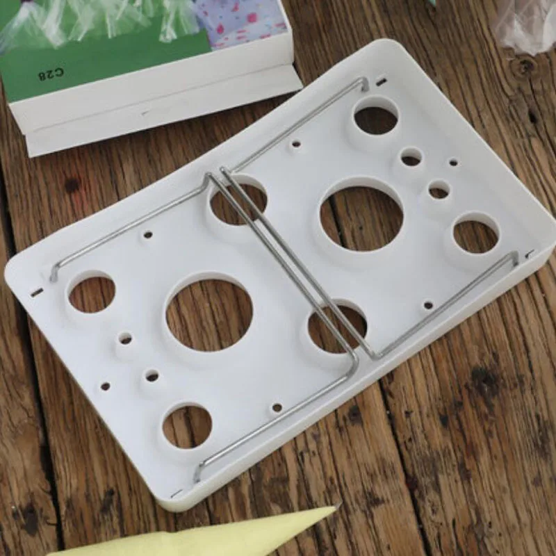 1 шт. Кондитерские мешки подставка держатель для украшения торта с 10 кондитерских