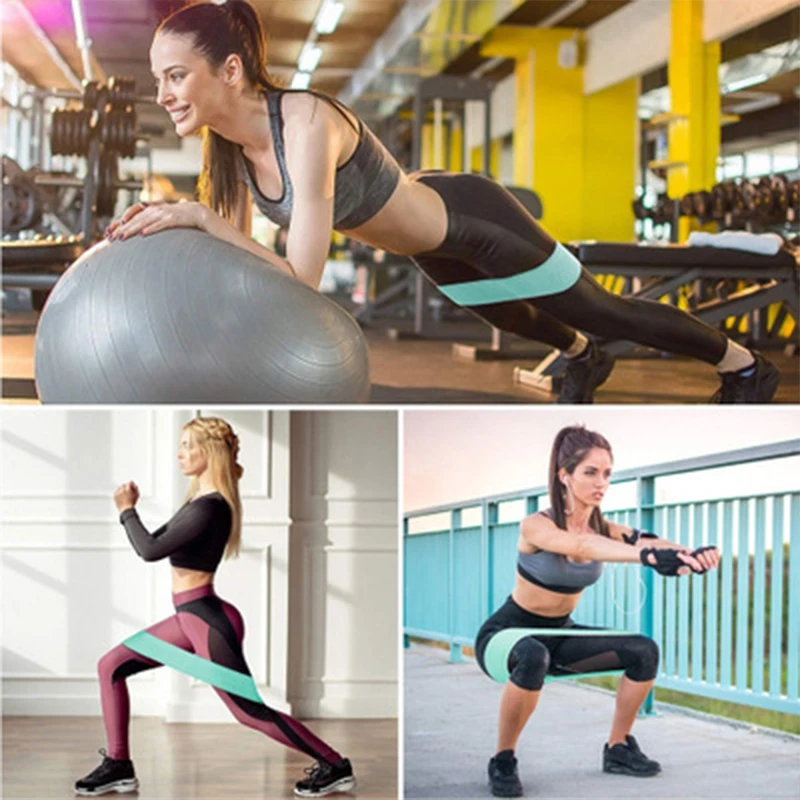 

Fabric Swag Resistance Band Hip Joint Loop Thigh Hip Squat Yoga Non-Slip Fitness Equipment Rubber Band Gym Sports Elastic Band