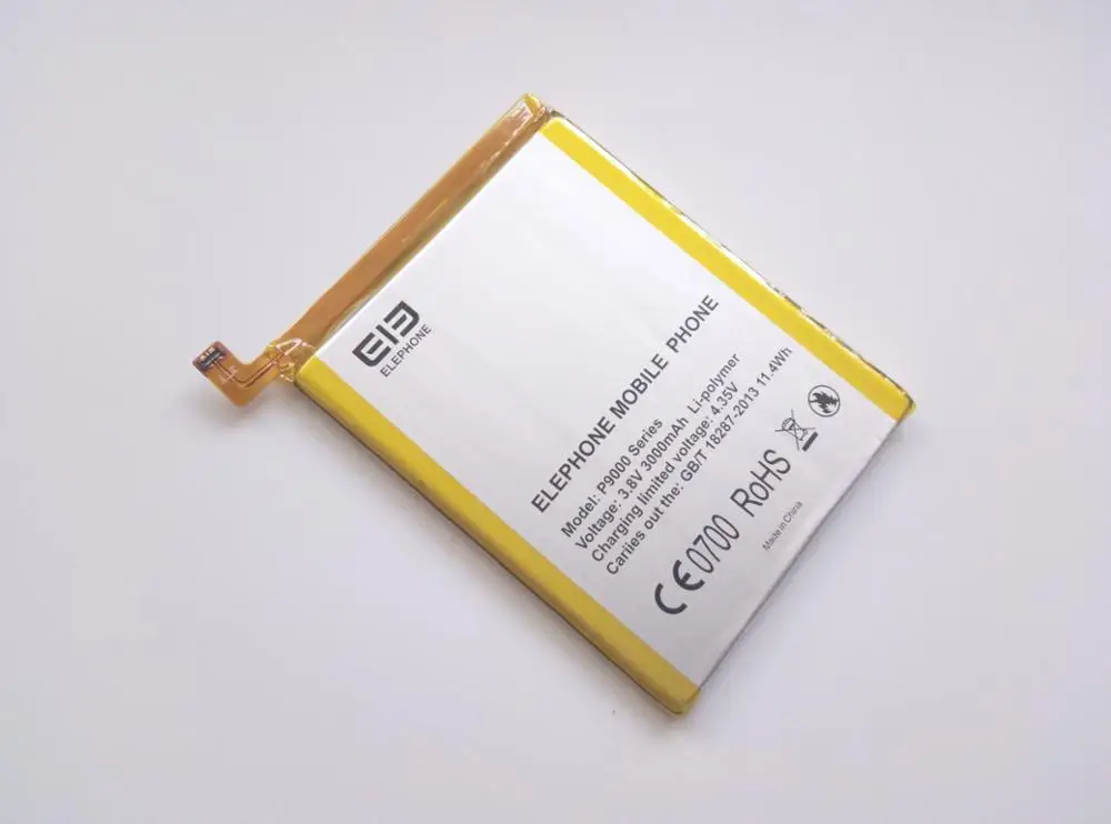 Батарея Elephone P9000 100% оригинал 3000 мАч запасная батарея для смартфона