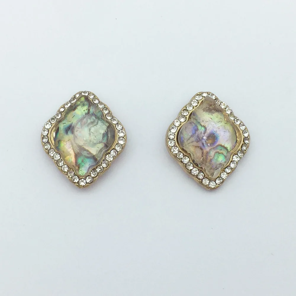 Женские металлические серьги-гвоздики в морском стиле | Украшения и аксессуары