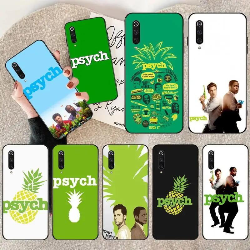 

KPUSAGRT Psych Shawn and Gus Coque Shell Phone Case for Xiaomi Mi 10 Pro lite Mi9 9SE Pocophone F1 Mi 9T Pro Note 10 lite