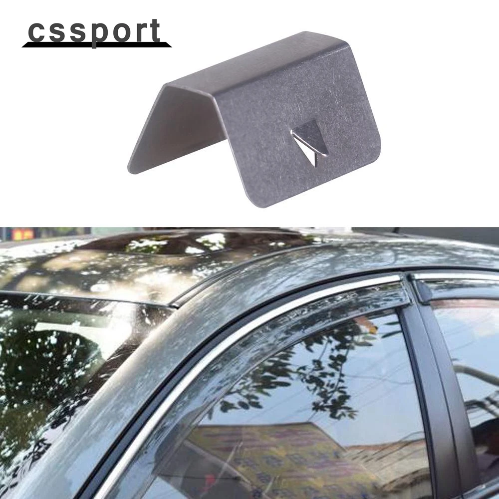 

Car Windshield Metal Retaining Clips for HEKO G3 Windshield Flashing Buckle Wind Deflector Clips