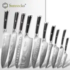 1-10 шт., набор кухонных ножей из нержавеющей стали