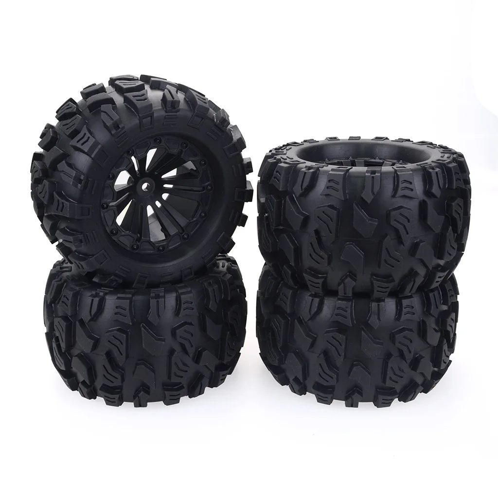 Колеса для монстр ТРАКА 1/10 4 шт. HPI HSP Savage XS TM Flux ZD Racing LRP диаметр 125 мм новое большое
