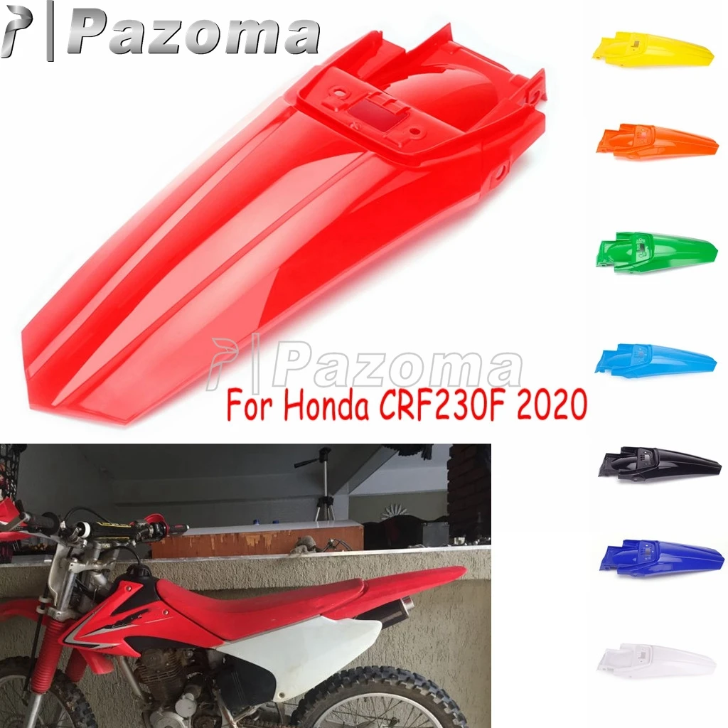 

Dirt Bike Rear Fender Mudguard For Honda CRF230F CRF 230F Dual Sport Enduro Motocross Tail Plastic Mud Splash Guard 2020