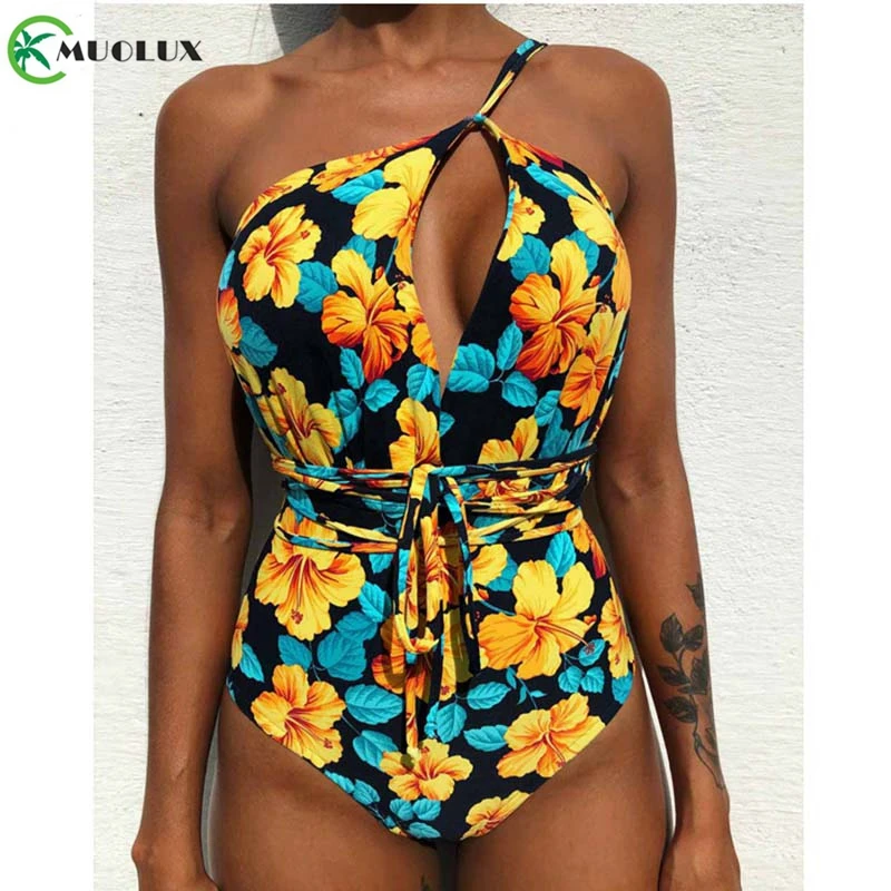 2019 сексуальный цельный купальник с контролем живота женский монокини купальный