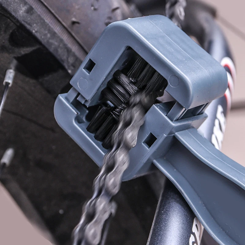 

Plastic Bicycle Chain Clean Brush Gear Grunge Brush Mountain Bike Machine Washer Brush Scrubber Cycling Clean Tool