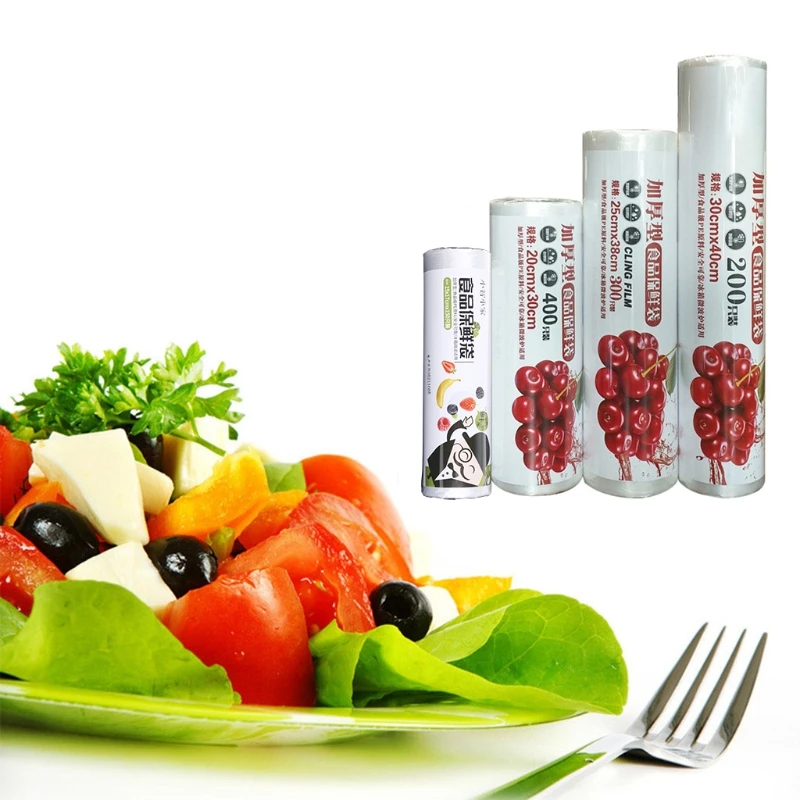 WSND 1 рулон многоцелевой пластиковый пакет для продуктов в рулоне прозрачные