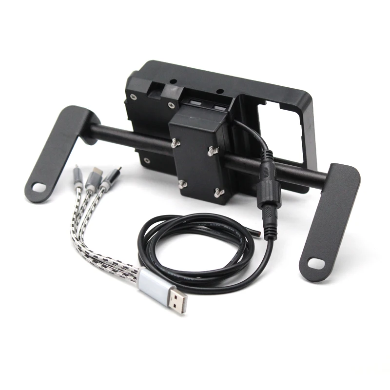 

USB Charger Phone Holder Stand Bracket for SYM JOYMAX Z 300 Z300 CRUISYM 300 Motorcycle GPS Navigation Plate