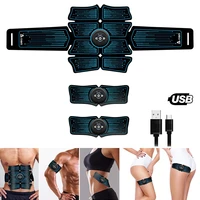 body slimming belt ems muscle stimulator smart waist belly abdominal trainer pad abs hip trainer toner massager fitness equiment