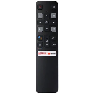 new original rc802v fnr1 voice remote control for tcl android 4k smart tv netflix youtube 49p30fs 65p8s 55c715 49s6800 43s434 free global shipping