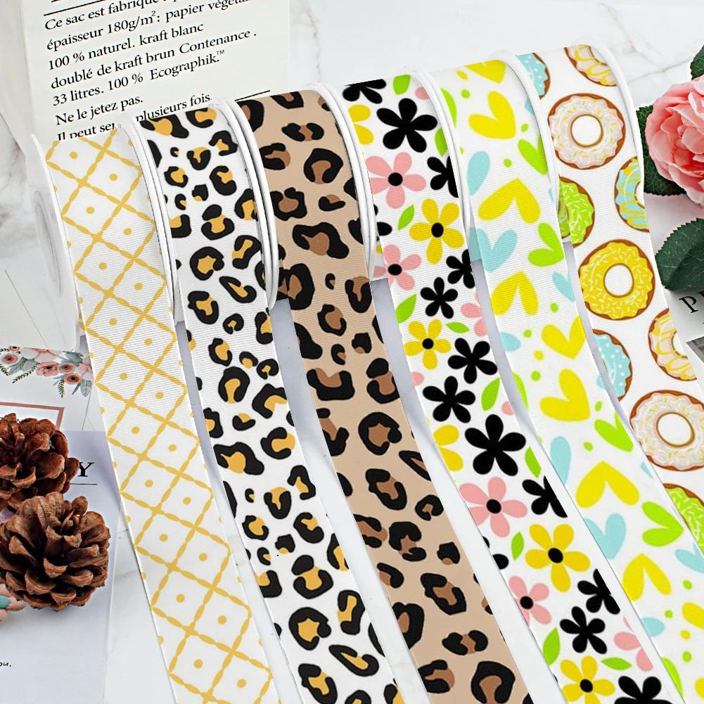 Лента в форме сердца с рисунком виде пончика | Дом и сад