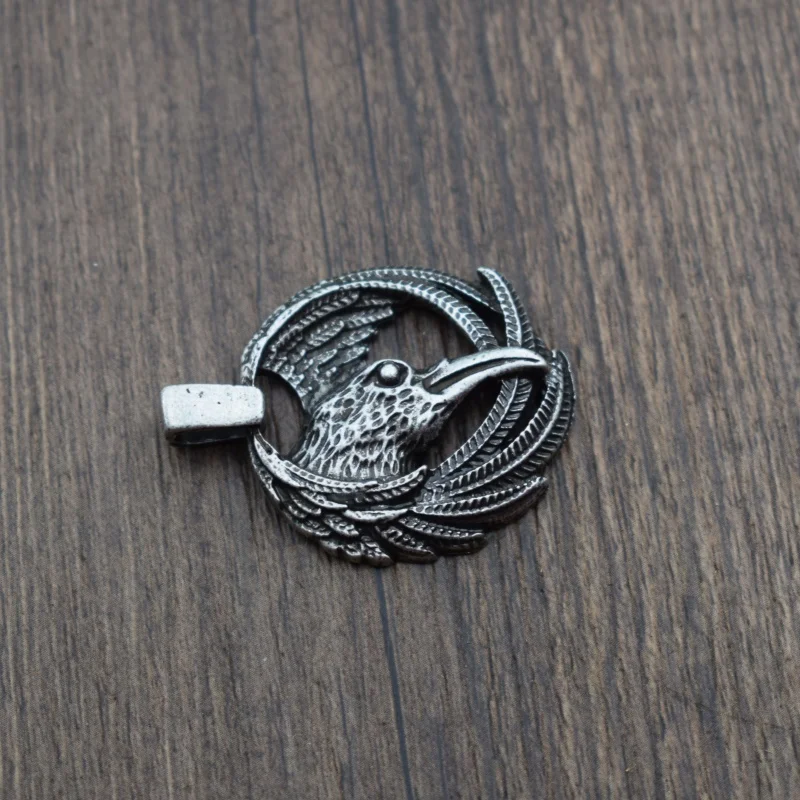Винтажный кулон в виде крыла Викинга птицы вороны скандинавский амулет животные