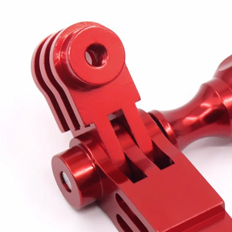 CNC алюминиевый сплав трехходовой поворотный кронштейн адаптер для GOPRO Hero 1 2 3 + 4 5