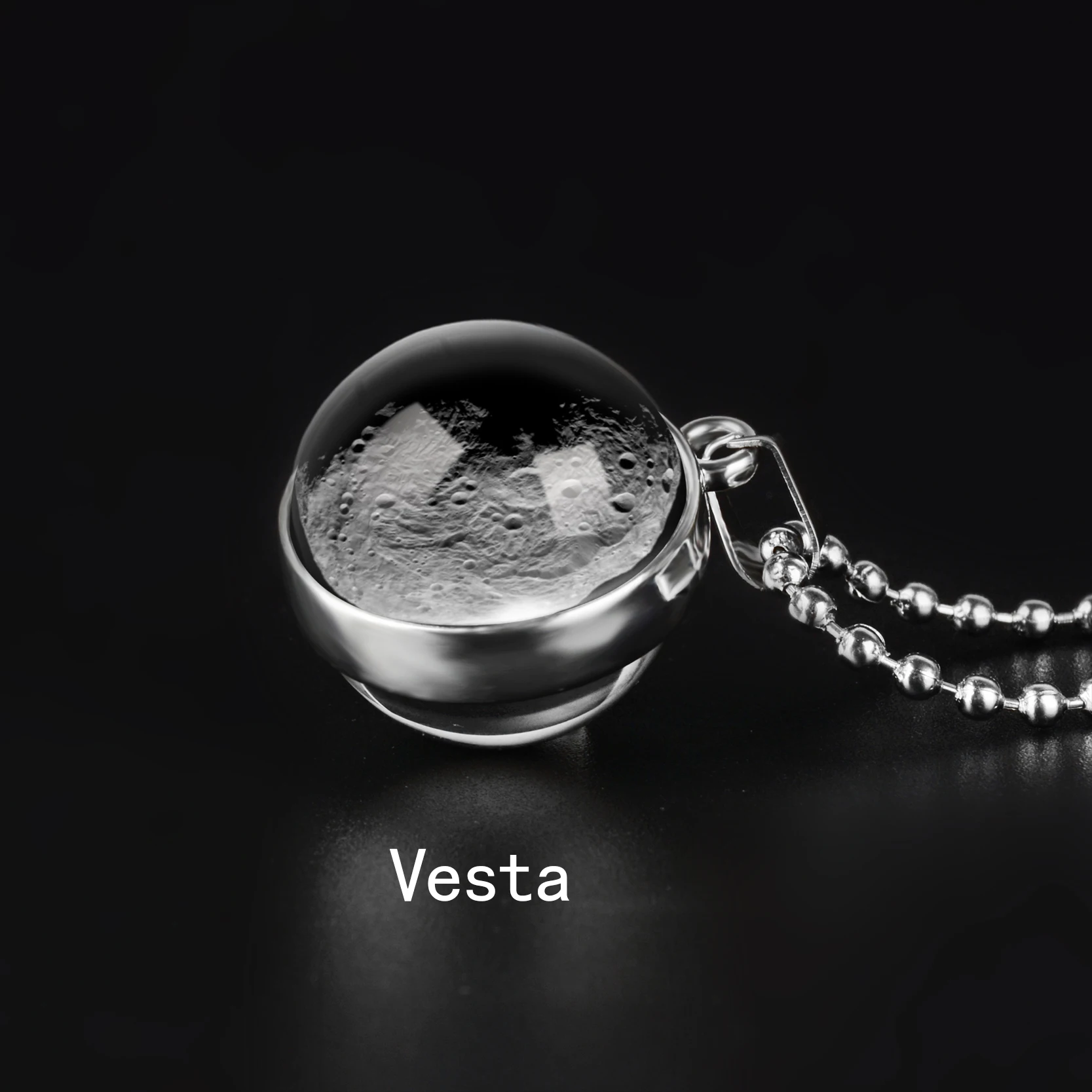 Vesta Двустороннее ожерелье с глобусом, солнечная система, планета Венера, Меркурий, Марс, Сатурн, уран, Нептун, земля, солнце, кулон, купольное стекло, ожерелье s - Окраска металла: Vesta