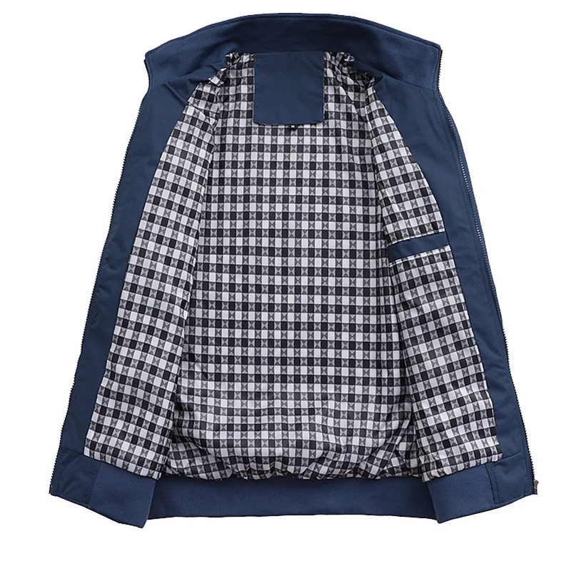 

2021 Spring Autumn Casual Solid Fashion Slim Bomber Jacket Men Overcoat New Arrival Baseball Jackets Men's Jacket M-6XL Top