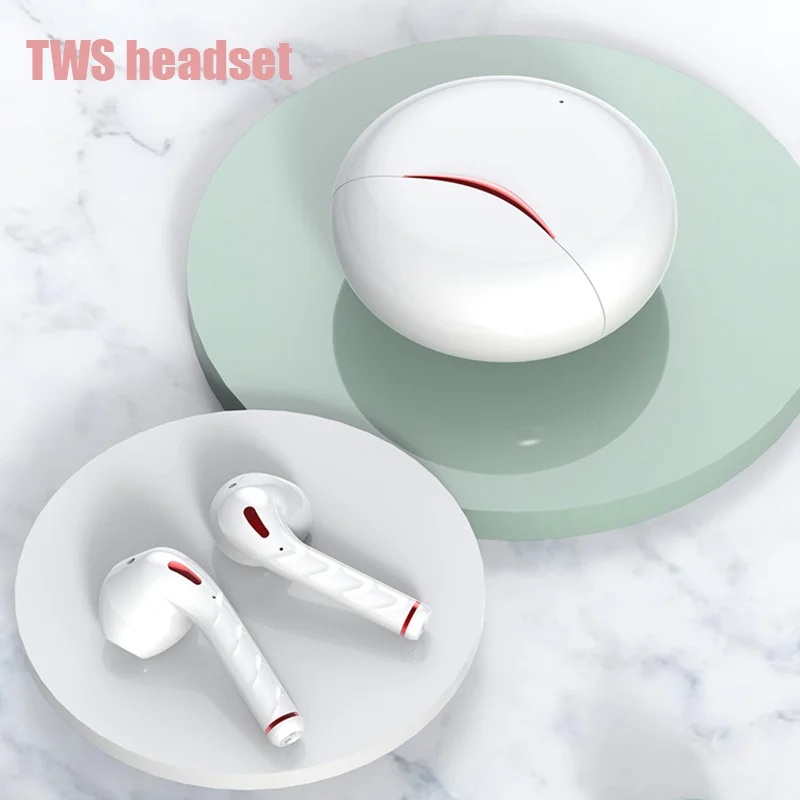 

T1 TWS Wireless Mini Microphone Sports Earbuds Bluetooth Headset HiFi Stereo Earbuds Intelligent Noise Reduction Low Latency