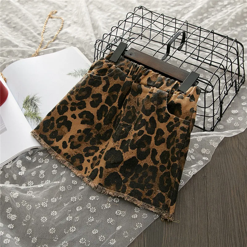 2020 детская одежда весенние комплекты одежды для девочек Топ с длинным рукавом +