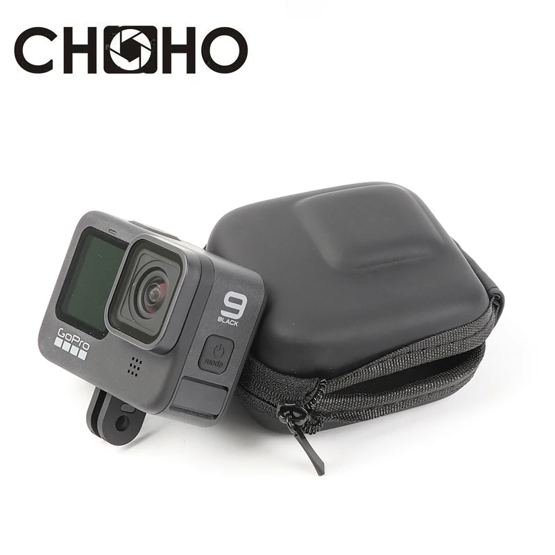 Черные Аксессуары для Gopro 9 новинка маленький чехол портативная