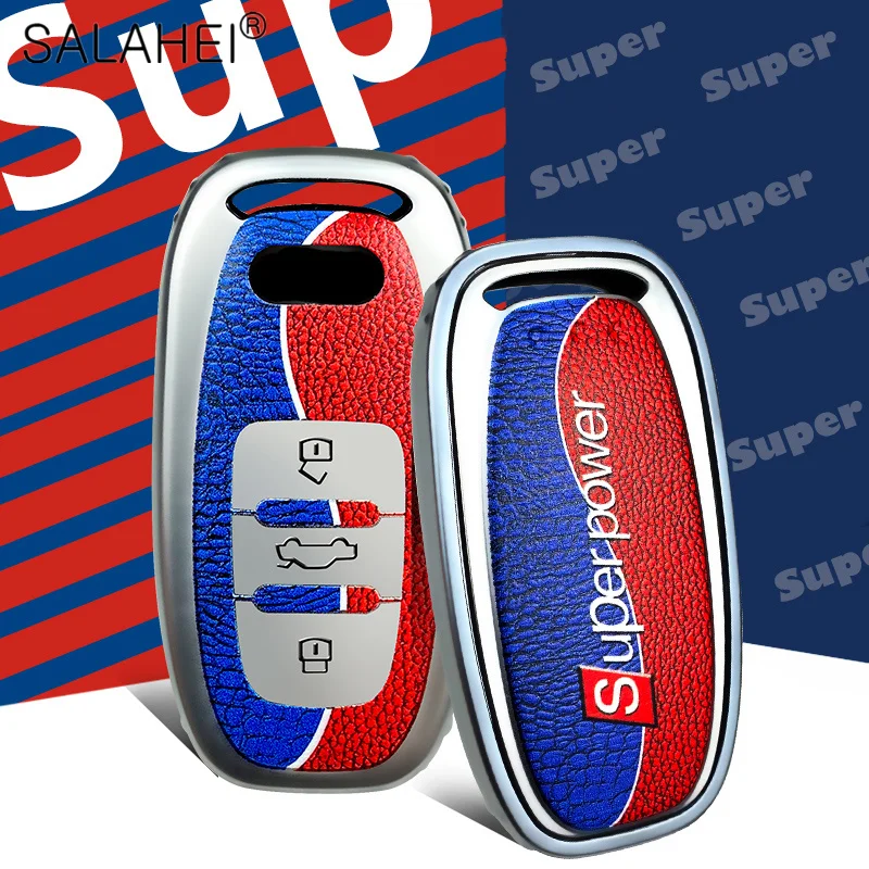 Hot Soft TPU Car Key Case Protector Cover for Audi A4 A4L A5 A6 A6L Q5 S5 S7 Protect Shell Styling Smart Ring|Футляр для
