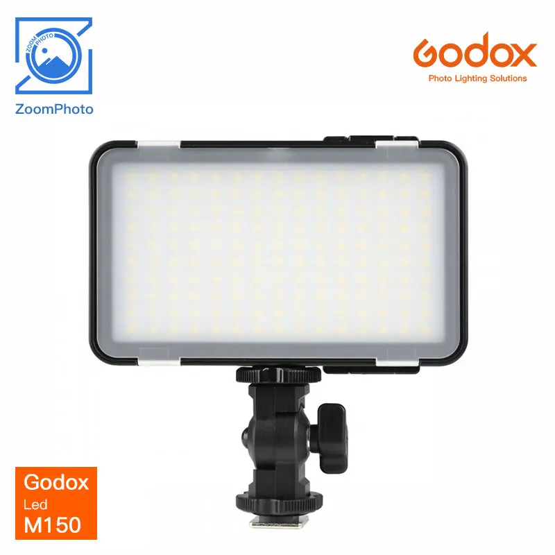 Godox LED M150 LED Видео свет заполнясветильник свет с регулируемой яркостью селфи свет 9W 5600K ± 300K для мобильных телефонов камер