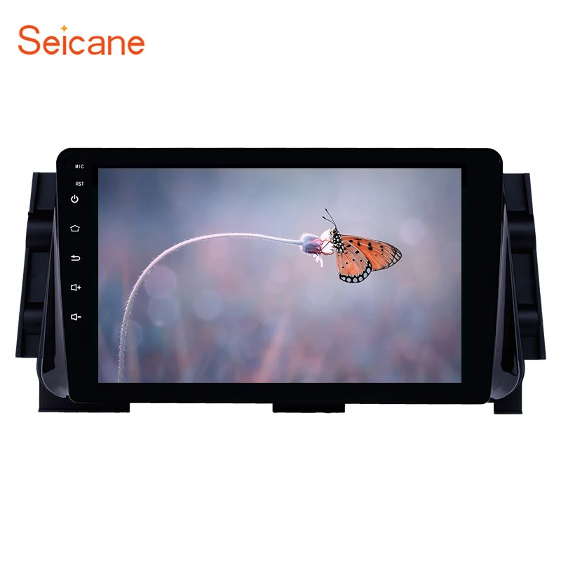 Автомобильный мультимедийный плеер Seicane 9 дюймов Android 8 1 2din радио аудио GPS для Nissan