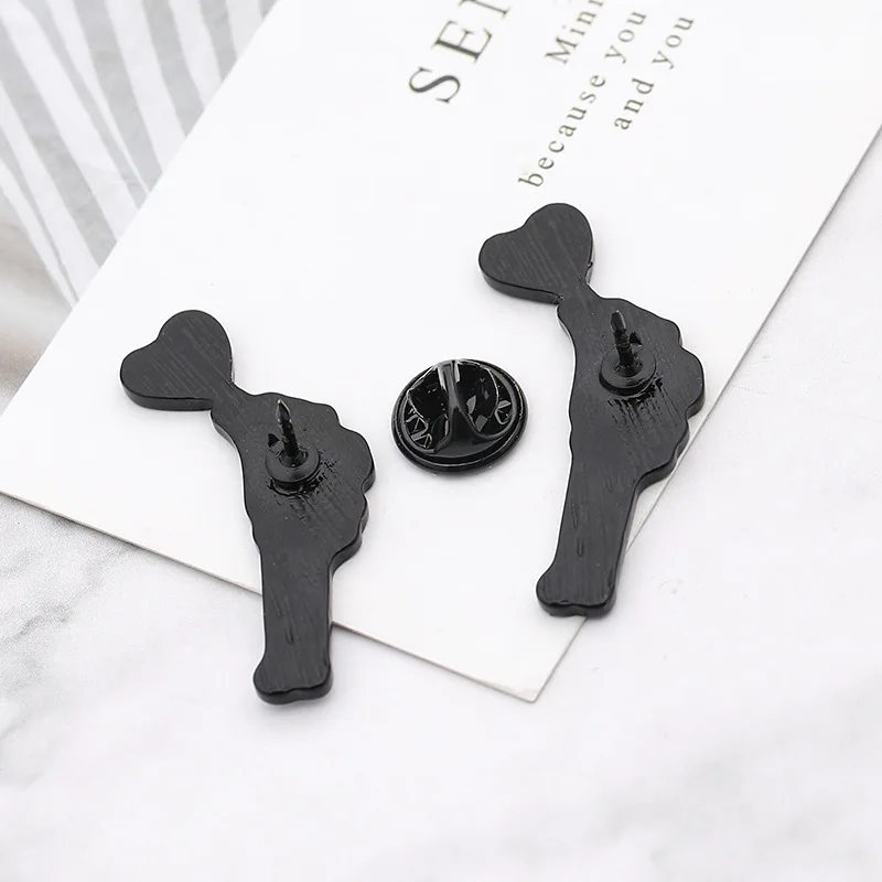 Эмалированные значки в виде черепа для женщин и мужчин стиле панк с черепами