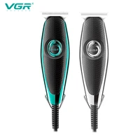 vgr 099 hair clipper professional 3 cutter head personal care clippers trimmer barber for hair cutting machine with line