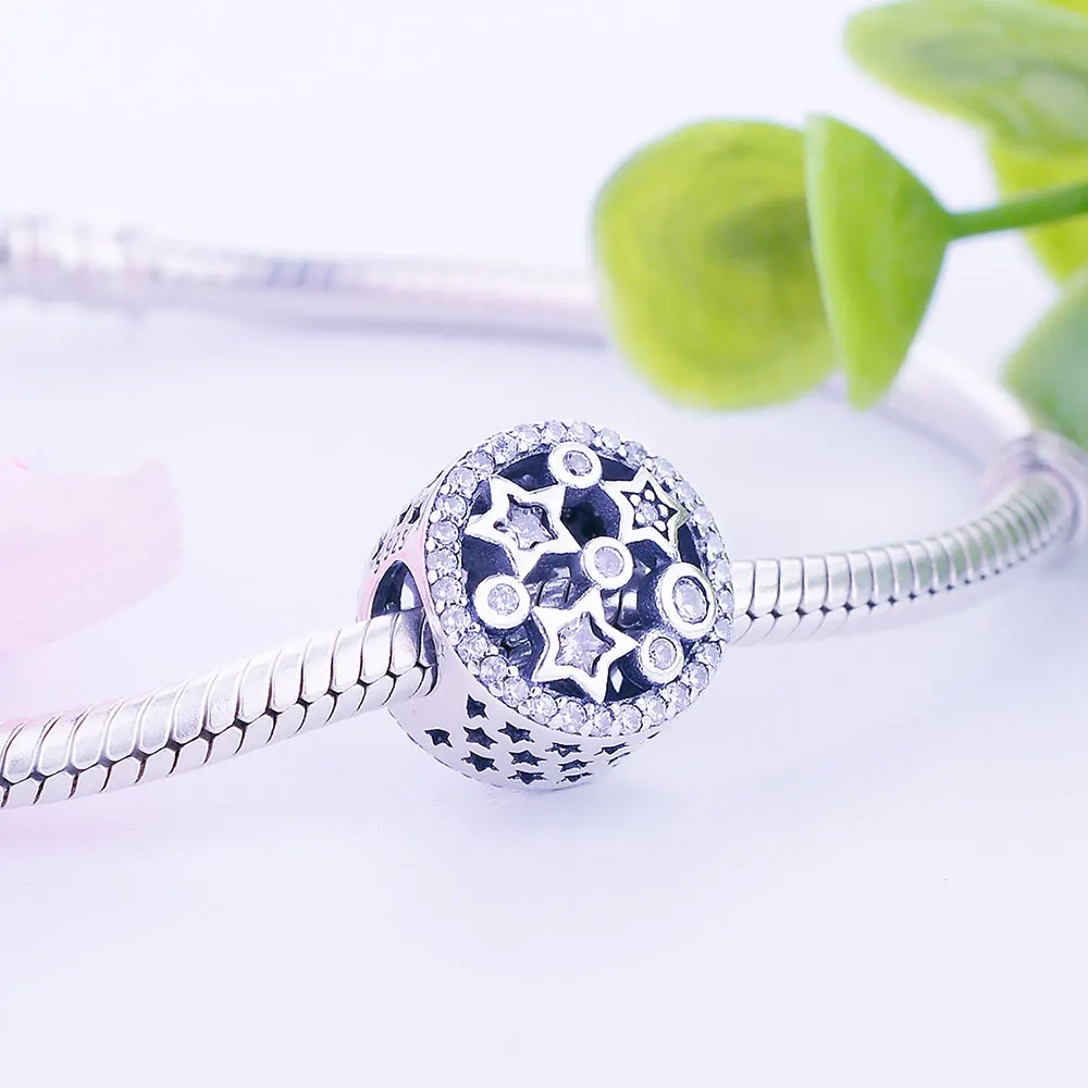 Коллекция зима 2018 подвеска сделай сам для оригинальных браслетов pandora ювелирные