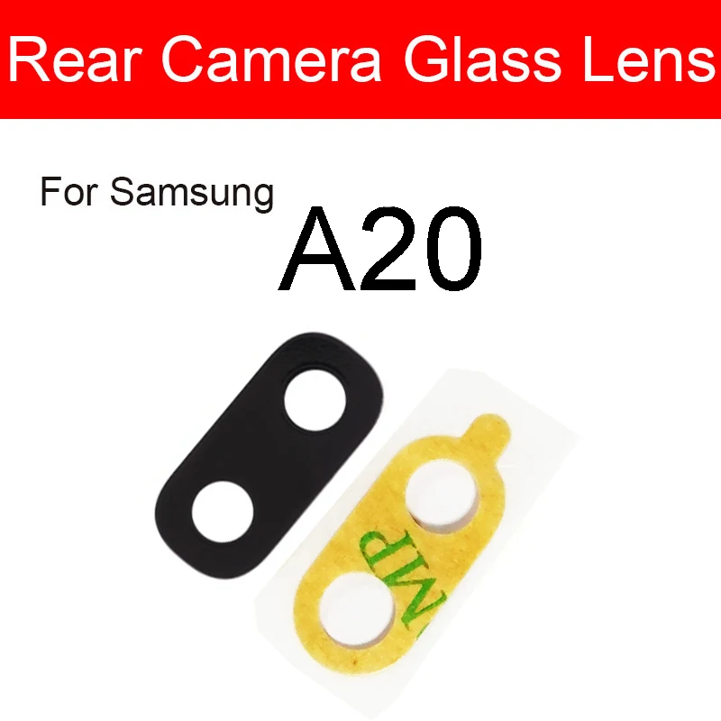 Задняя стеклянная крышка камеры для Samsung Galaxy A10 A20 A30 A40 A50 A60 A70 A80 A90 M10 M20 M30 объектива