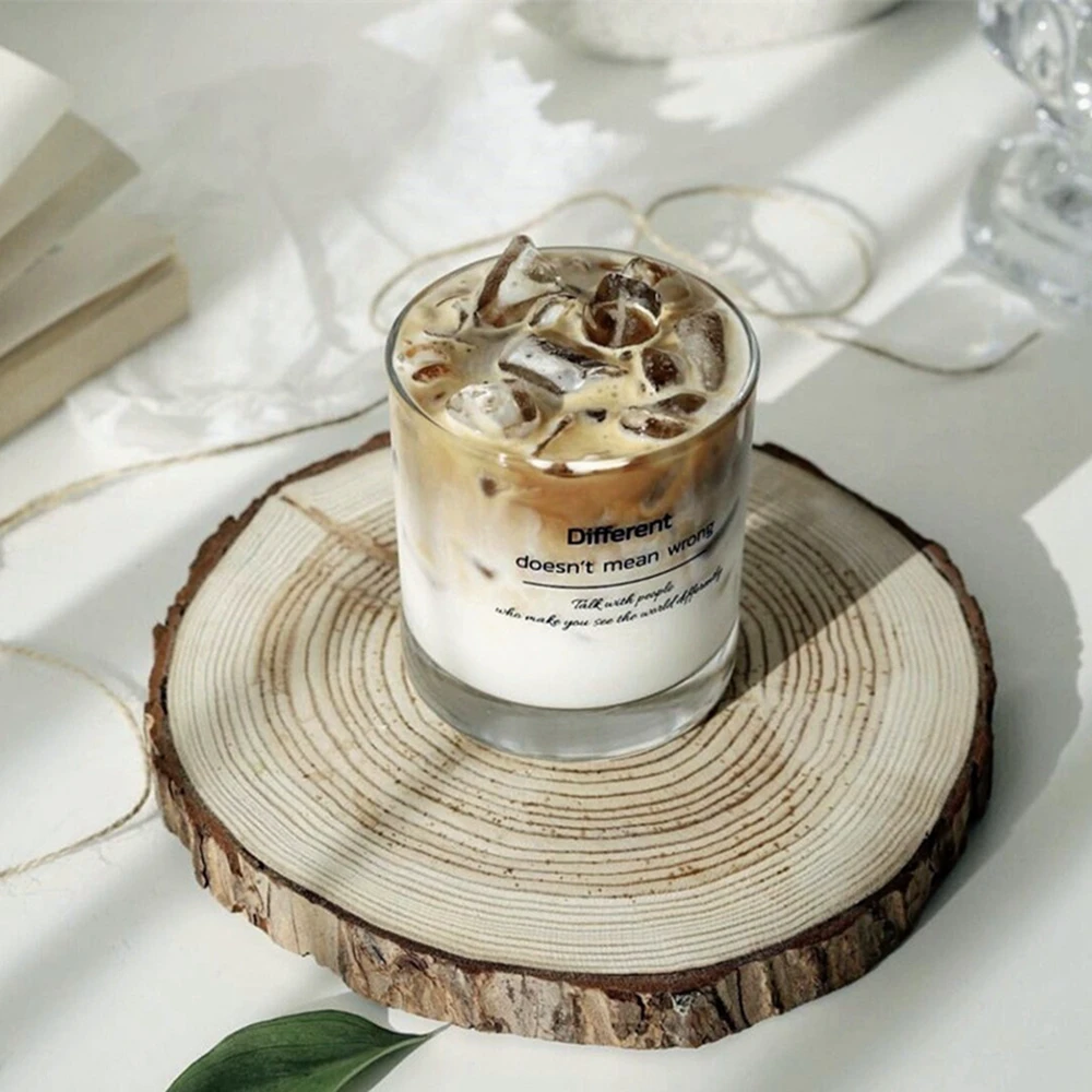 

Cartoon Lovely Printed Glass Cups Heat Resistant Beer Espresso Coffee Mugs Milk Lemon Juice Cup Home Office Drinkware