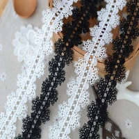 h3501 lace accessories black and white and dichromatic bilateral necklace 3 5 cm clothing water soluble lace quality