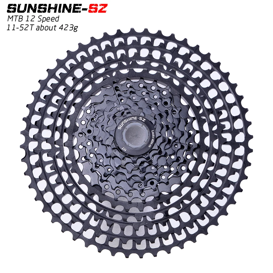 SUNSHNE MTB 11 Geschwindigkeit 11-50 t кассетт 365 г ультралайхт Fahrrad Freilauf 11 t Fahrrad Teile Berg мех shimano M9000 M800