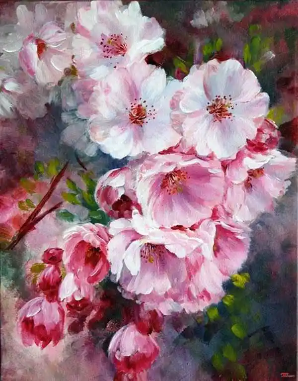 

New Fresh flowers Pink Needlework Sets Cross stitch 14CT Unprinted Embroidery kits Arts Cross-Stitching,DIY Handmade Home Decor