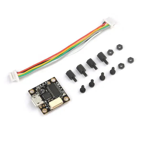 Control de vuelo Super_S F3 integrado Betaflight OSD 2S fuente de alimentaci&oacute;n + ESC Super_S BS06D 4 en 1 Blheli_S para RC Drone Quadcopter-1