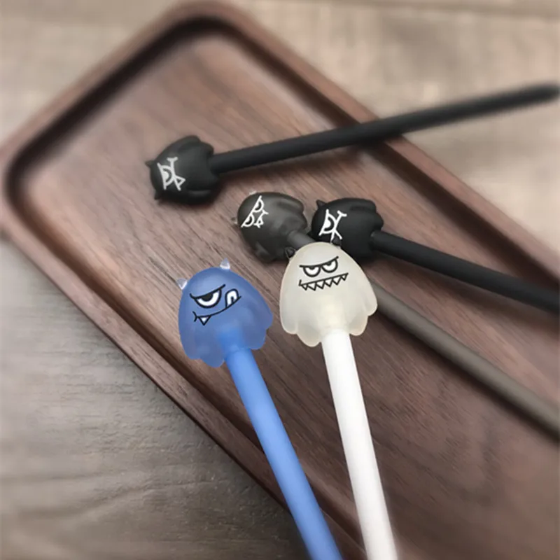 40 шт гелевые ручки на Хеллоуин маленький демон водная ручка Учимся писать