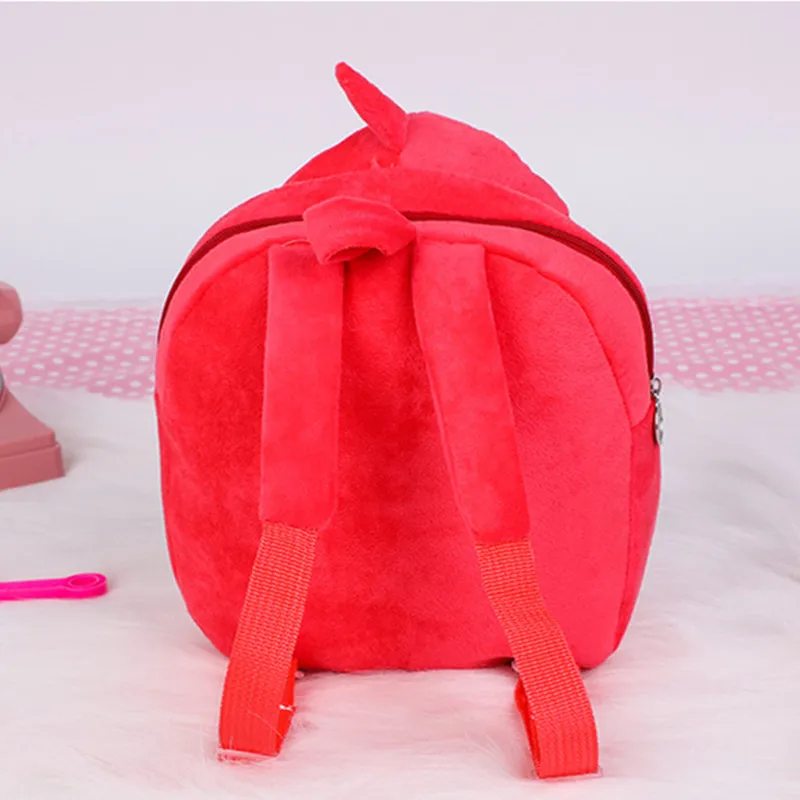 Плюшевый школьный ранец с мультипликационным рисунком акулы для детей 1 5 лет