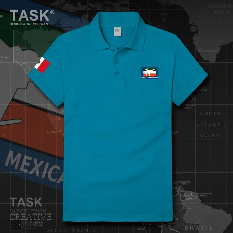 Рубашка-поло мужская свободного покроя с коротким рукавом и отложным воротником