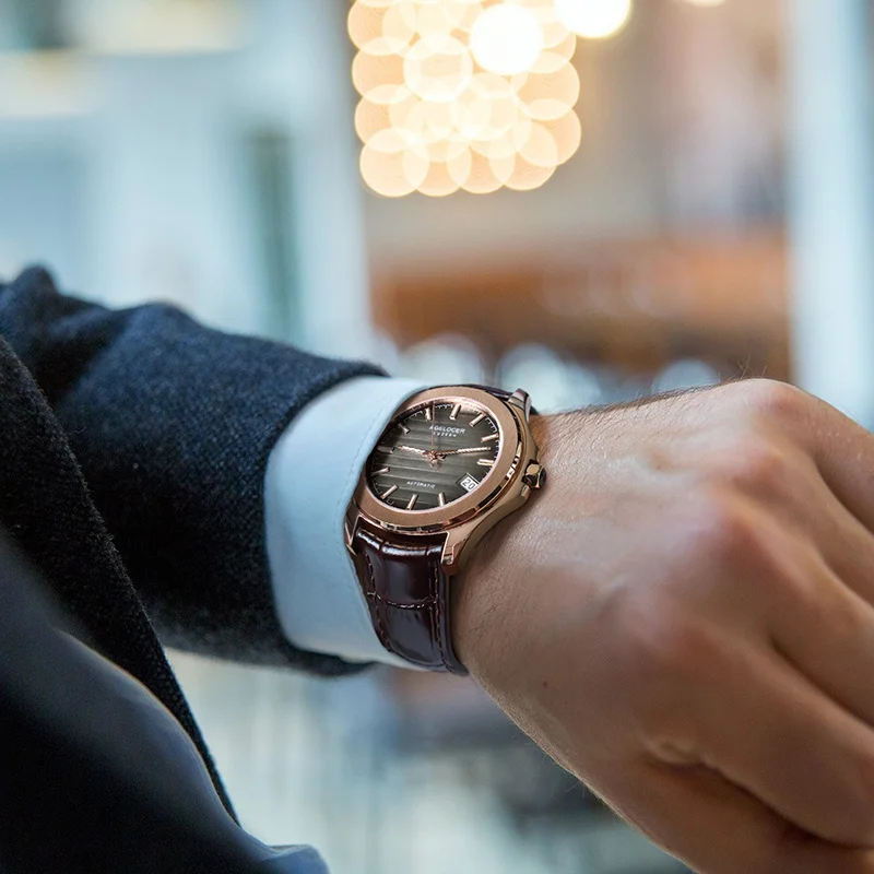 Часы наручные швейцарские мужские водонепроницаемые светящиеся брендовые