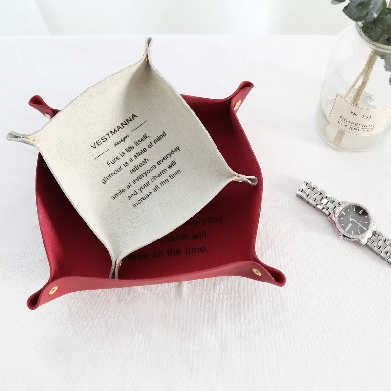 2019 Горячие лотки для хранения декоративный поднос часов кошелек ключей очки