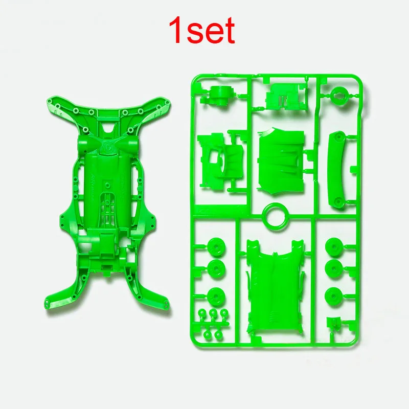 

1Set Green AR Chassis Reinforcing Plate Frame 95255 DIY Spare Parts for RC Tamiya Mini 4WD Racing Car Accessories