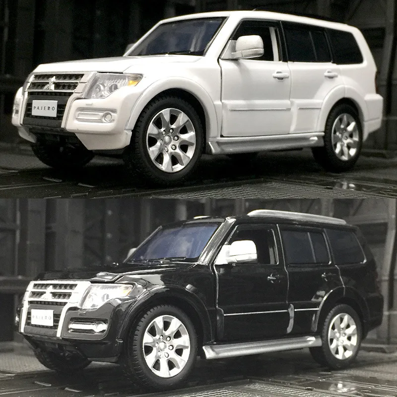 Лидер продаж литой внедорожник Mitsubishi Pajero 1:32 миниатюрная модель автомобиля из