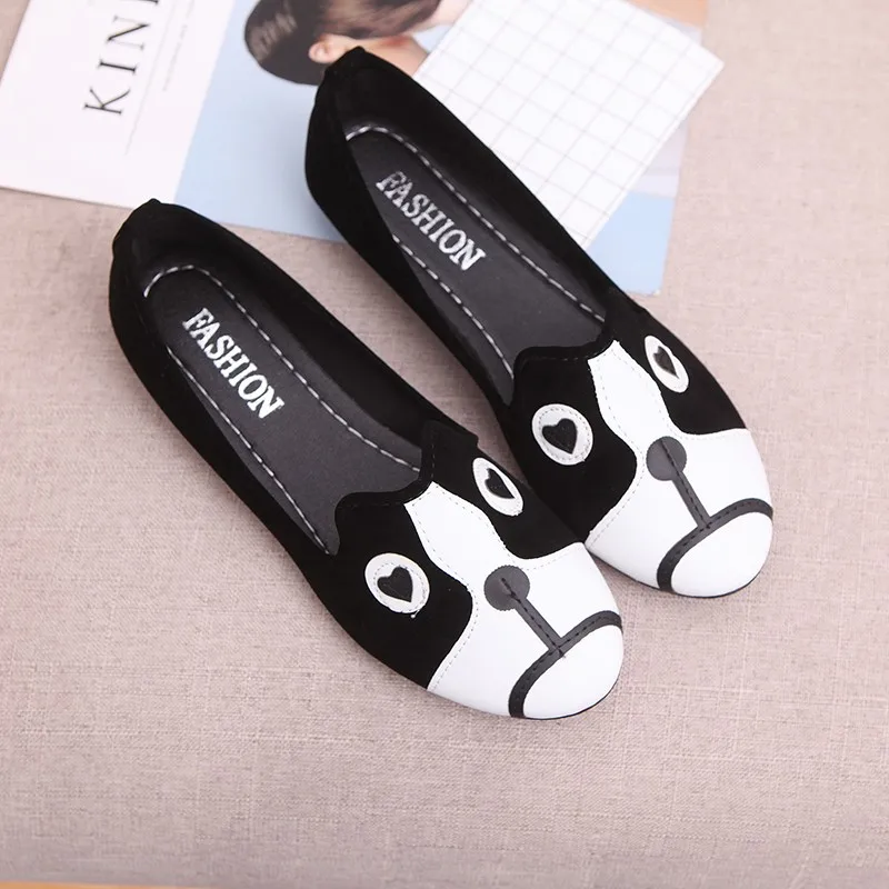 

Summer Flat Women Casual Shoes Cute Slip on Fashion Ladies Loafers Non-slip Student Lazy Women Sneakers Shoes