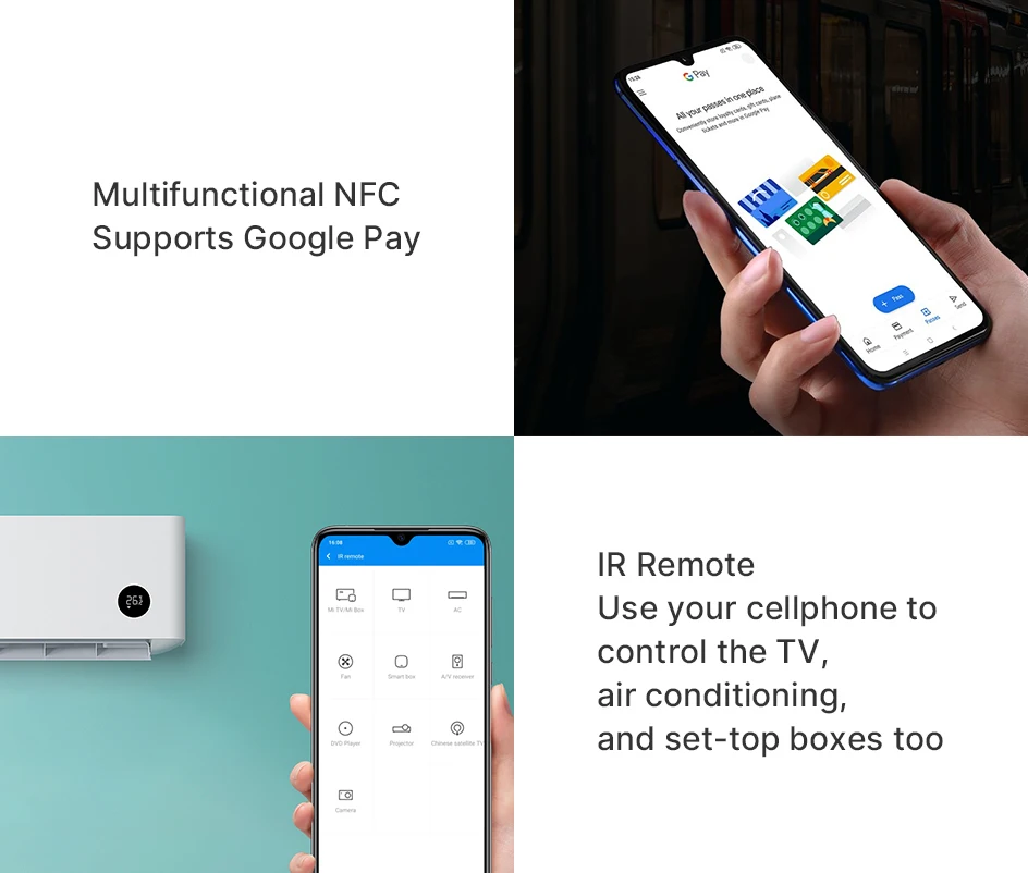 Мобильный телефон Xiaomi Mi 9 Lite, 6 ГБ, 64 ГБ, глобальная версия, Snapdragon 710, 32 МП, AI, Селфи, 48мп, тройная камера, 4030 мА/ч, 18 Вт, быстрая зарядка
