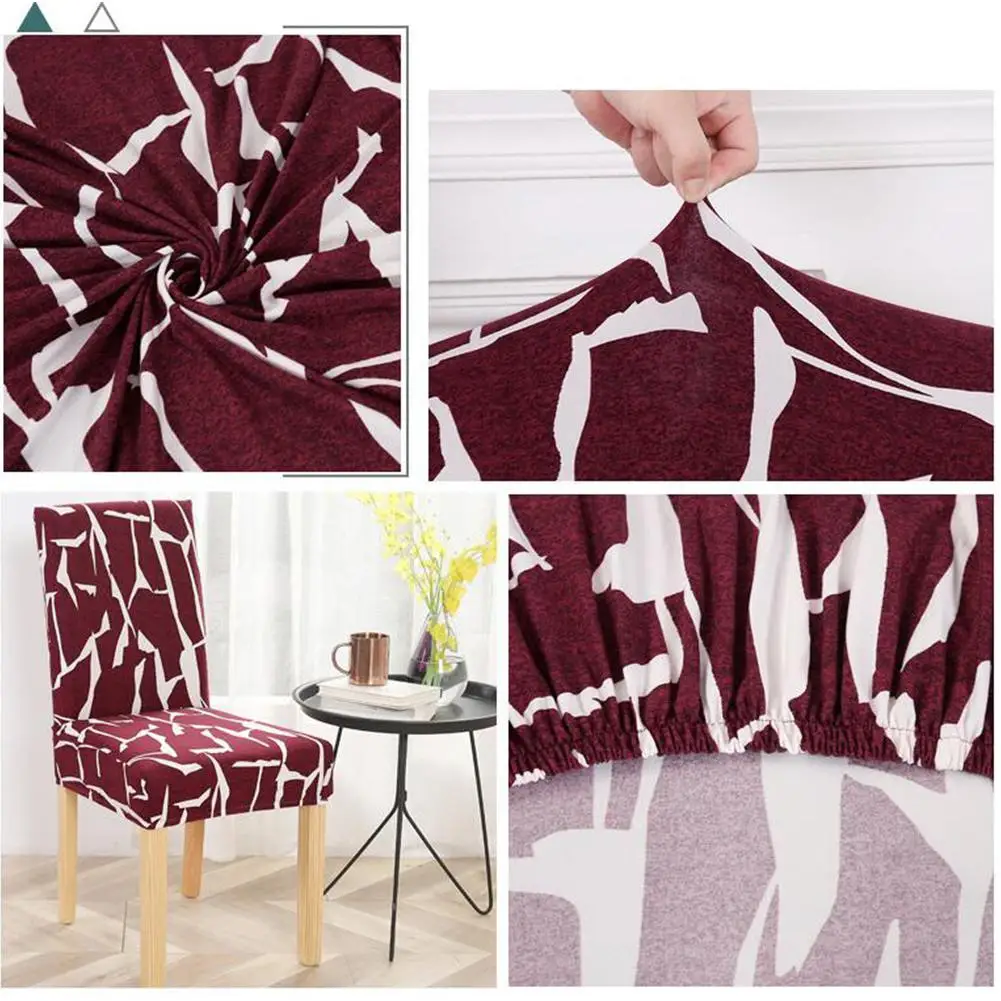 1 шт. съемный чехол для кресла дома с цветочным принтом противообрастающий