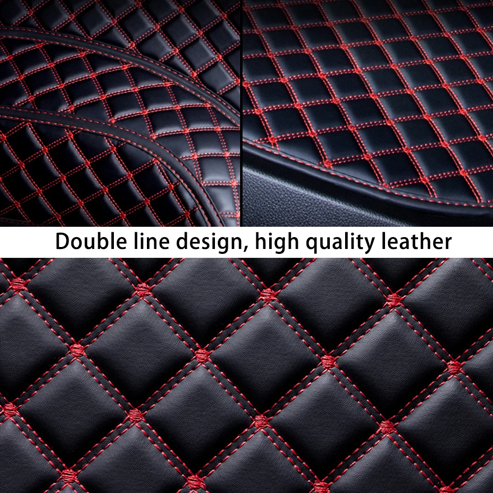 

For Audi A3 8V 2013 2014 2015 2016 2017 2018 2019 Leather Car Trunk Mat Carpet Cargo Liner Accessories Interior Boot 5-door