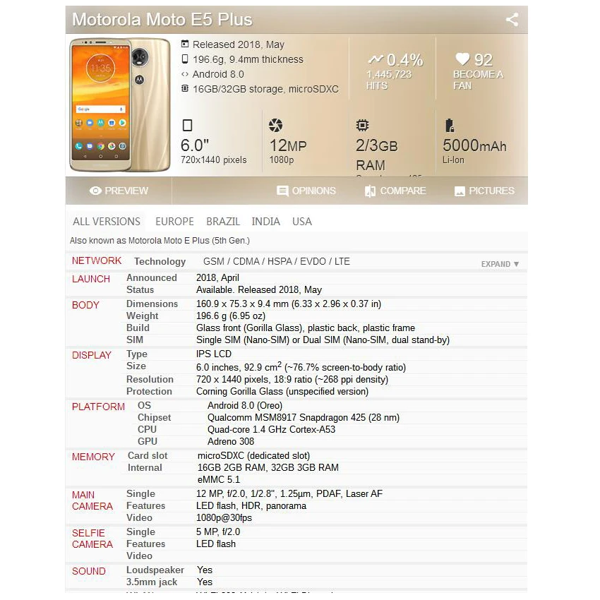 ЖК-дисплей для Motorola E5 Plus ЖК-экран 6 0 ''Motorola xt54 в сборе сенсорный экран