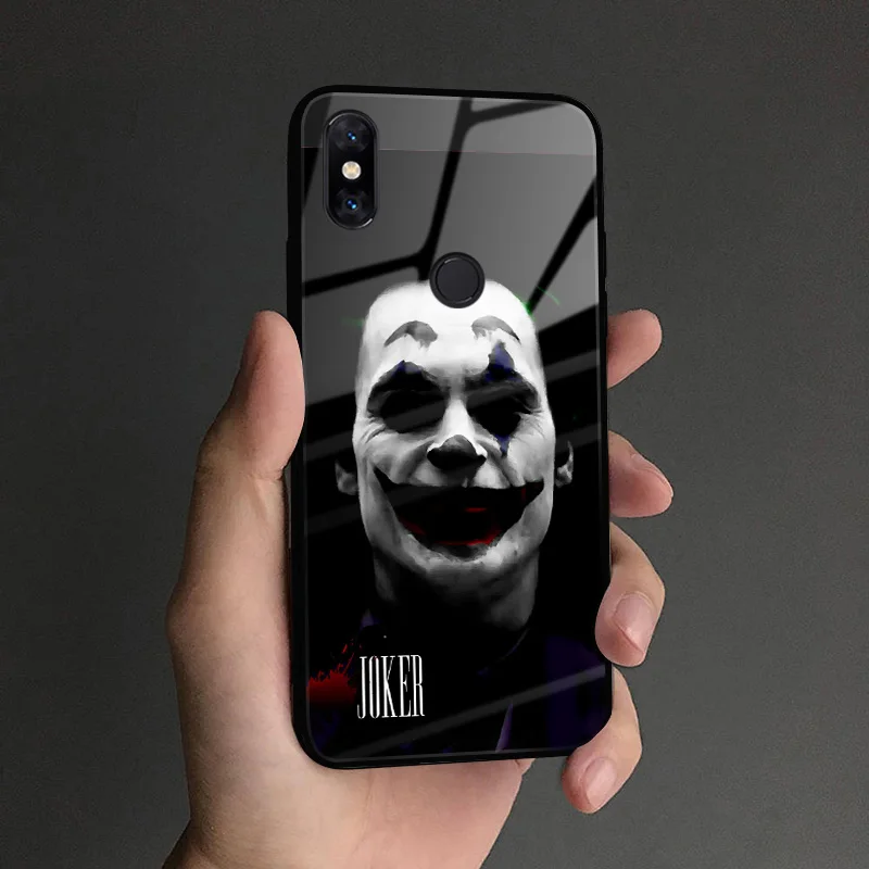 iD 76 Пленка Joker Joaquin Phoenix силиконовый стеклянный чехол для телефона xiaomi mi 8 9 se lite max mi x 2 2s 3 redmi note 5 6 7 8 pro - Цвет: iD 76