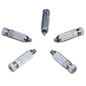 Регулируемая латунная насадка-распылитель для сада, насадки для разбрызгивателя, 0,1-0,5 мм, 10 шт.лот